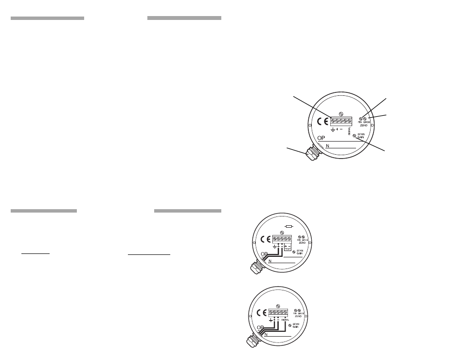 Installation | Omega Engineering Wet/Wet Differential Sensor PX838 User Manual | Page 3 / 4