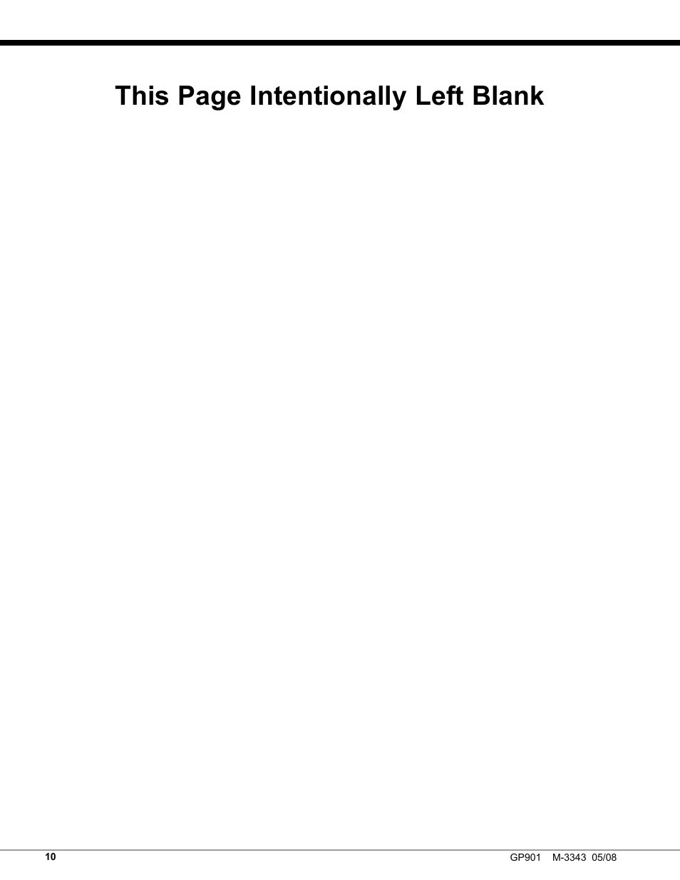 This page intentionally left blank | Omega Engineering GP901 User Manual | Page 10 / 12