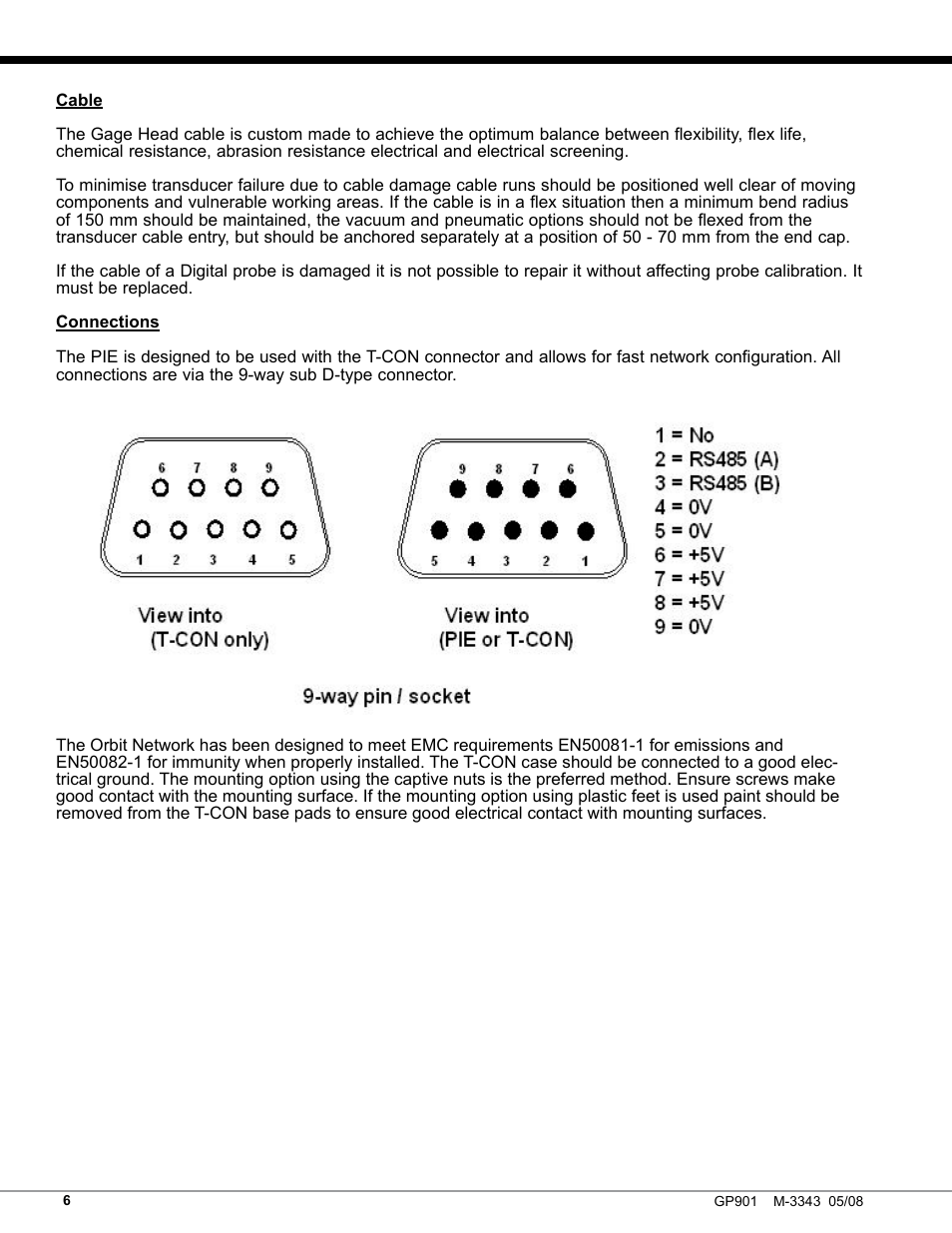 Omega Engineering GP901 User Manual | Page 6 / 12