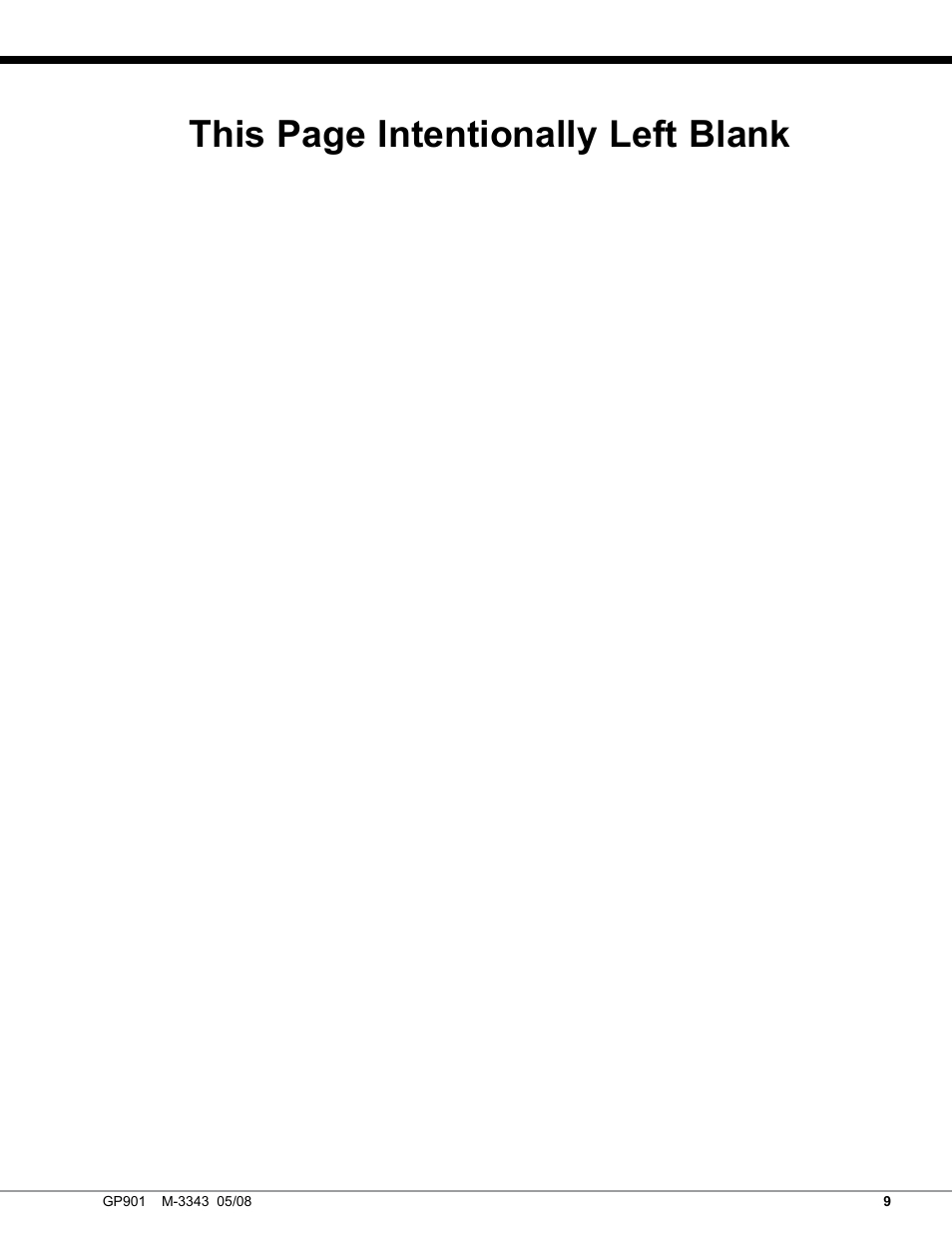 This page intentionally left blank | Omega Engineering GP901 User Manual | Page 9 / 12