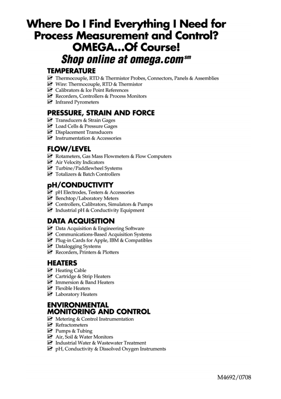 Omega Engineering RS232 User Manual | Page 16 / 16