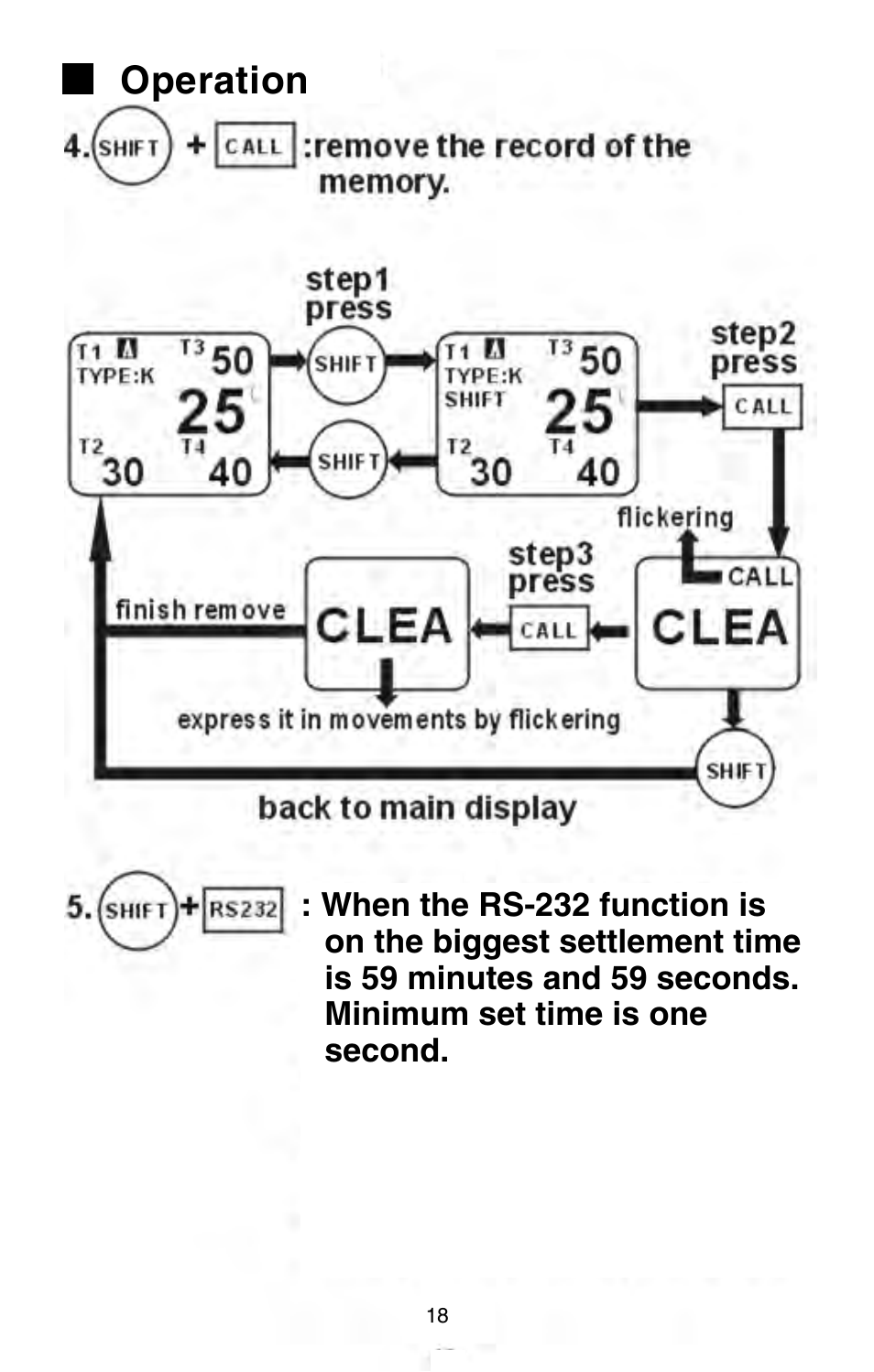 Operation | Omega Engineering HH147 User Manual | Page 21 / 40