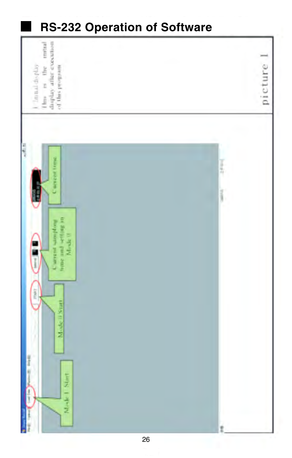 Rs-232 operation of software | Omega Engineering HH147 User Manual | Page 29 / 40