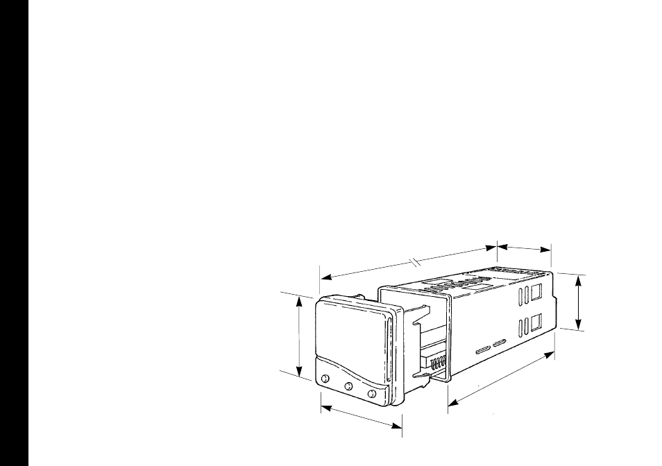 Mounting, Mechanical installation, Minimum spacing mounting | Omega Engineering CN9400 User Manual | Page 32 / 38