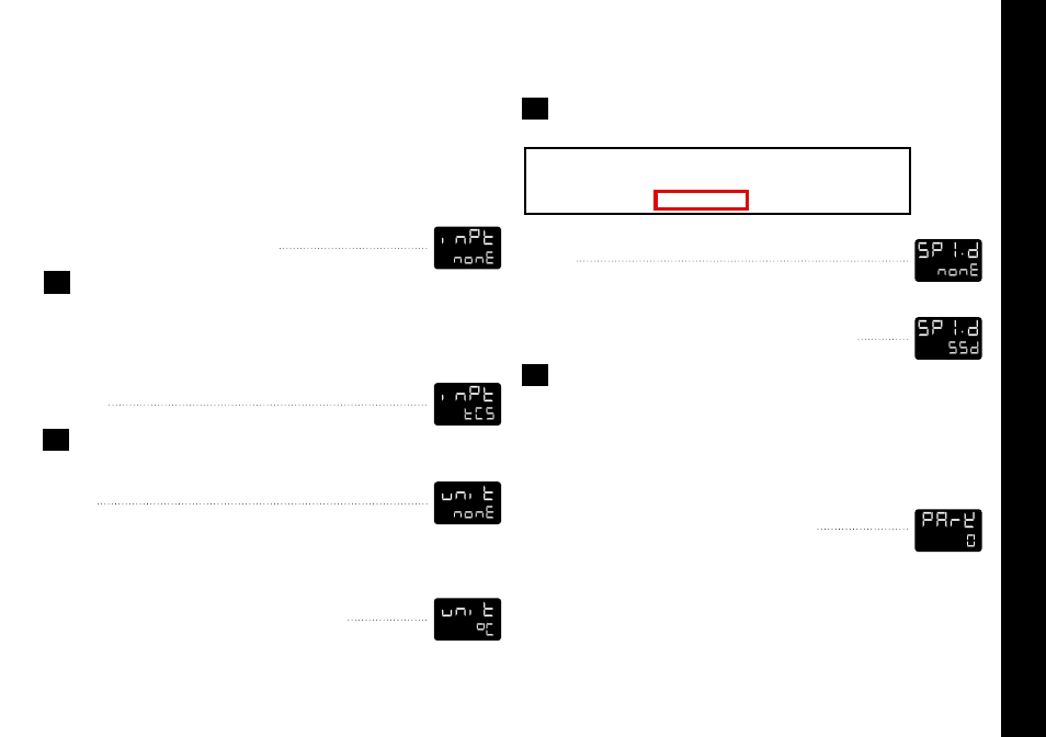 Set-up, Power-up, Select input sensor | Select display units, Allocate output device, Enter initial configuration, Set main setpoint, 1select input sensor, 2to select °c/°f, 3to select sp1 (main setpoint output device) | Omega Engineering CN9400 User Manual | Page 9 / 38
