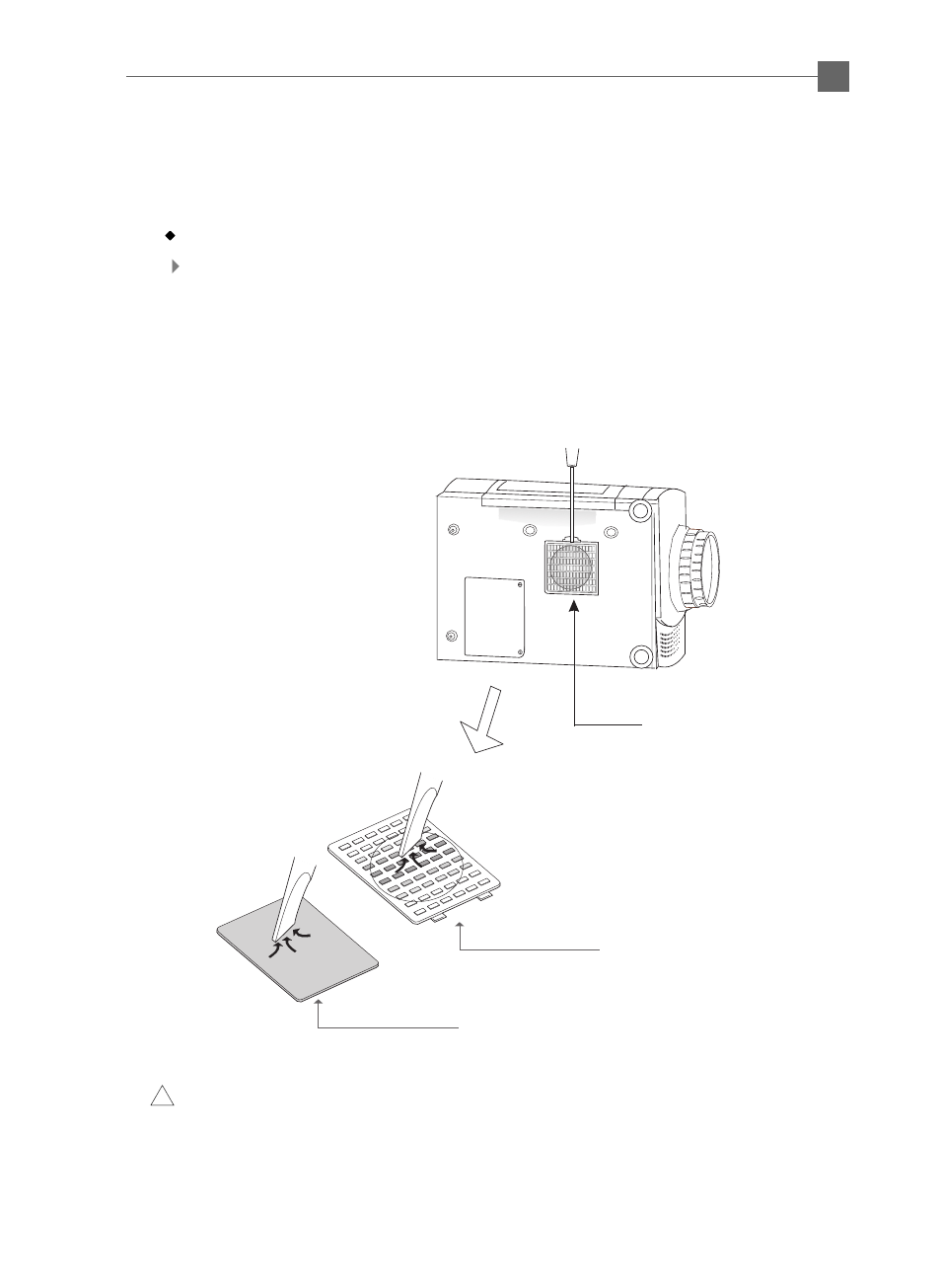 Maintenance | Optoma Optoma EP 610 (H) User Manual | Page 21 / 25
