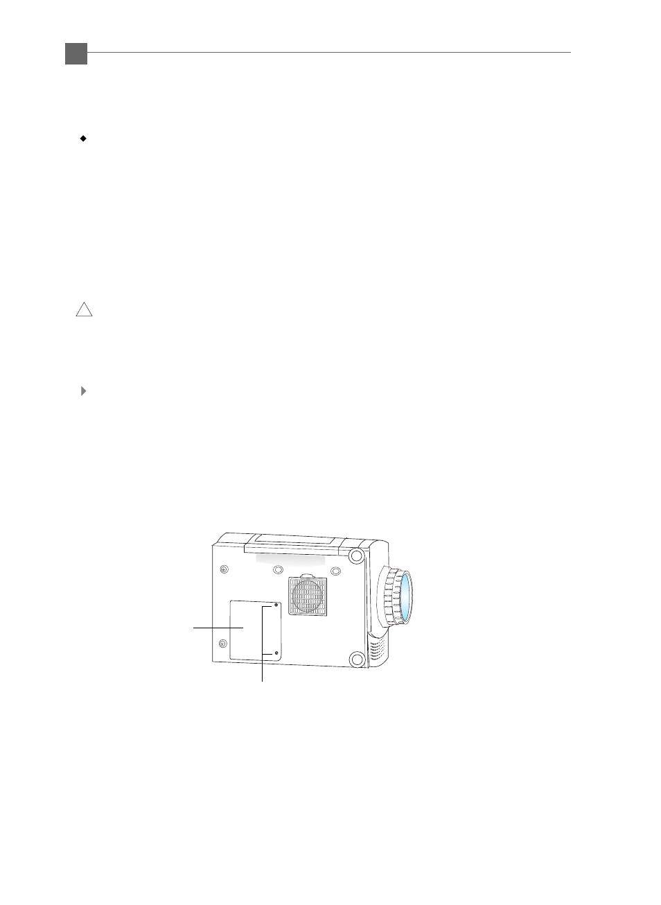 Wchanging the lamp | Optoma Optoma EP 610 (H) User Manual | Page 22 / 25