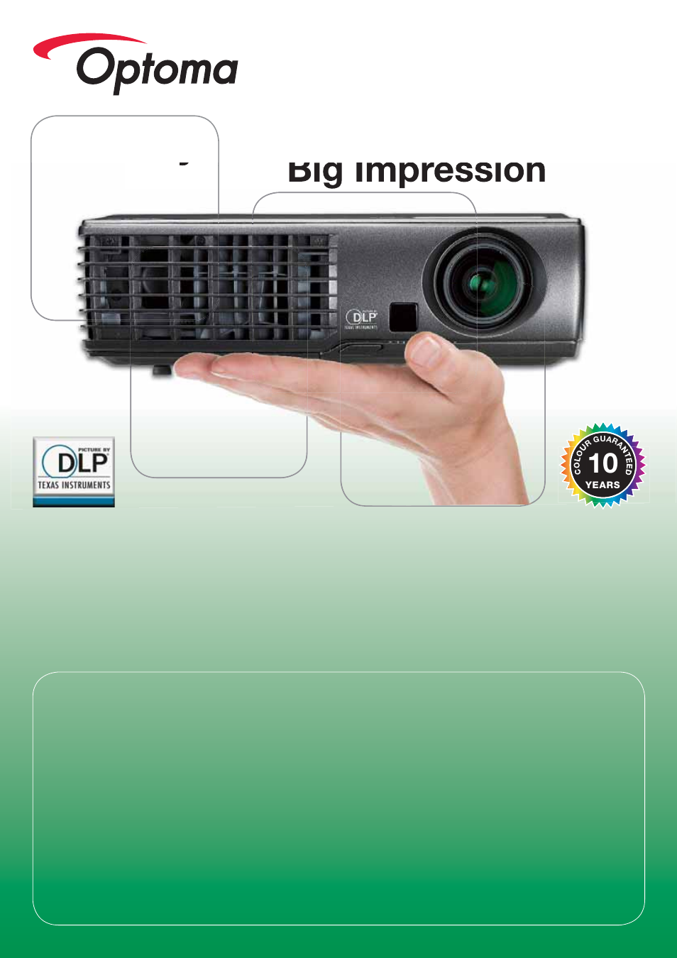 Optoma DIGITAL DLP EP7155 User Manual | 2 pages