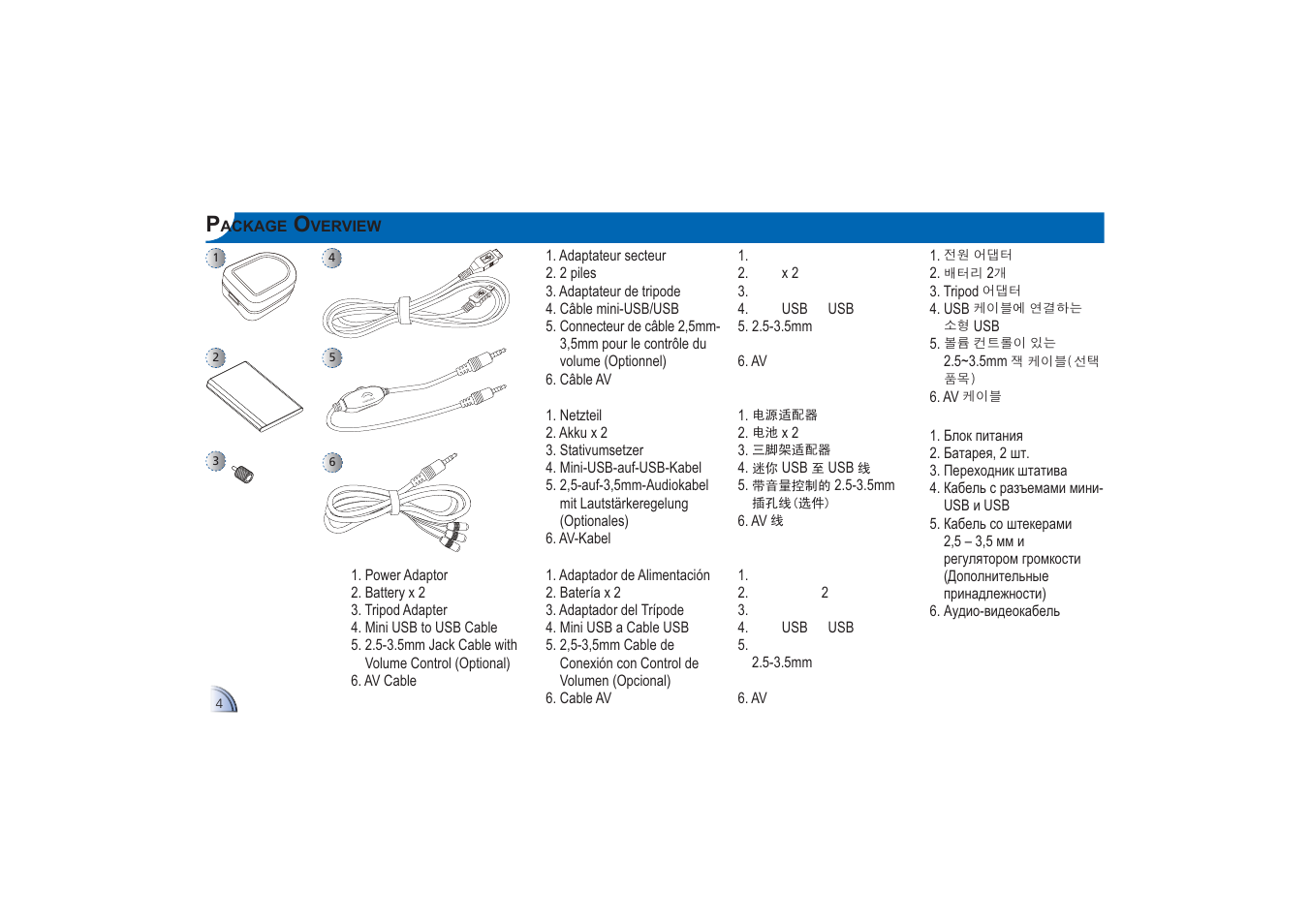 Volume control | Optoma Pico Pocket User Manual | Page 4 / 30