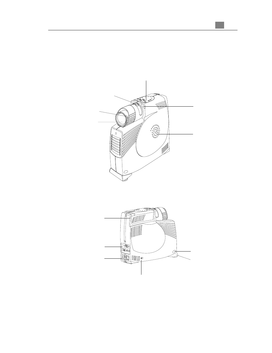 Product overview | Optoma Optoma EP718 User Manual | Page 5 / 28