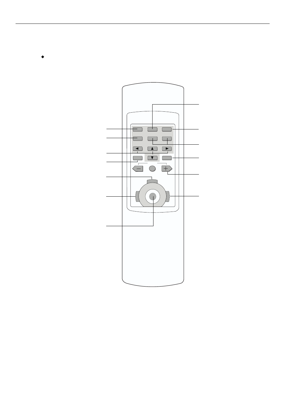 Wremote control, English 6, Directional select keys zoom in/zoom out | Freeze | Optoma Optoma EP585 User Manual | Page 6 / 23