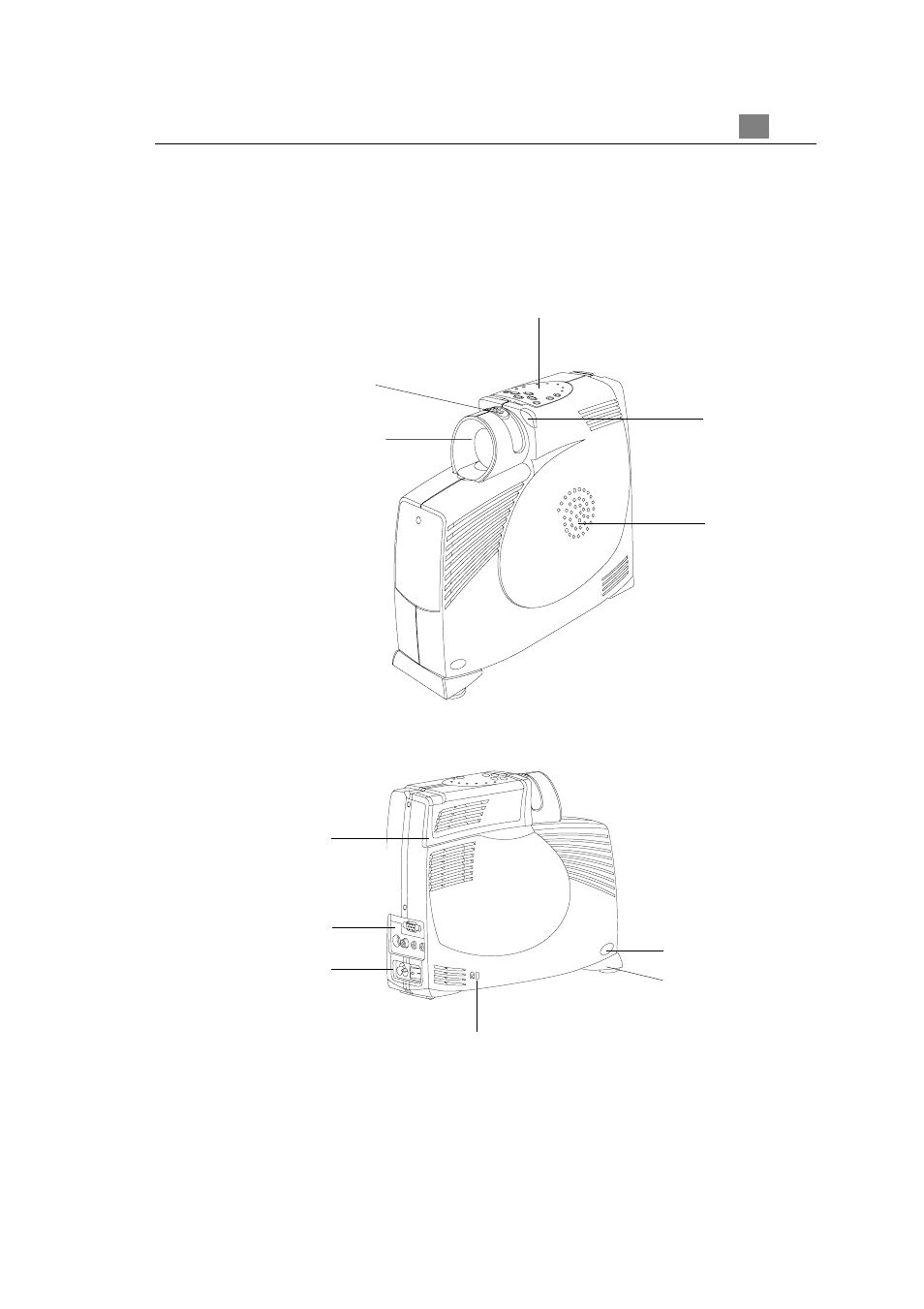 Product overview | Optoma Optoma EP702 User Manual | Page 5 / 27