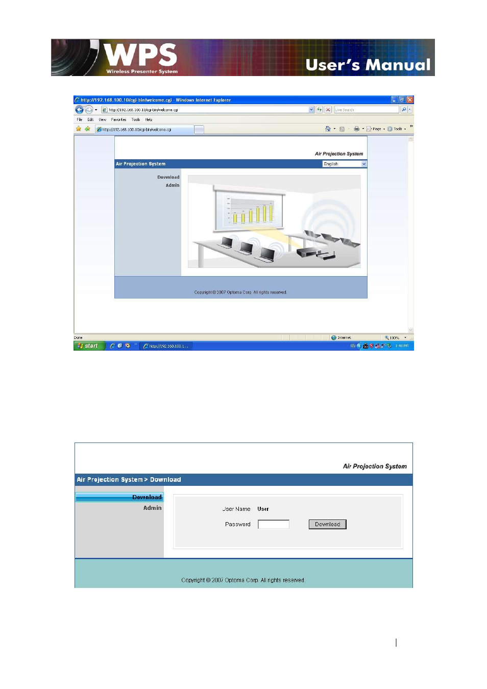 Optoma TX778W User Manual | Page 7 / 26