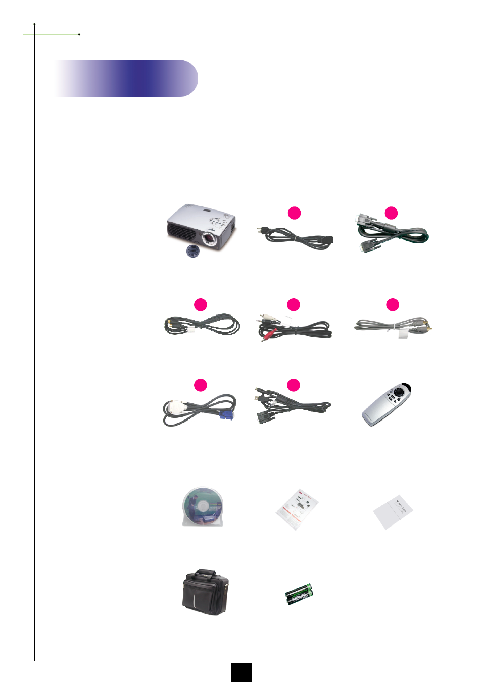 Introduction, Package overview | Optoma Optoma EP750 User Manual | Page 4 / 26