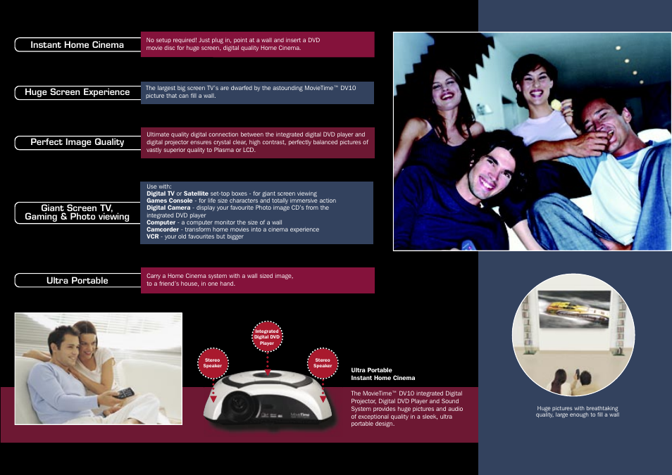 Optoma Digital DVD Projector User Manual | Page 2 / 4