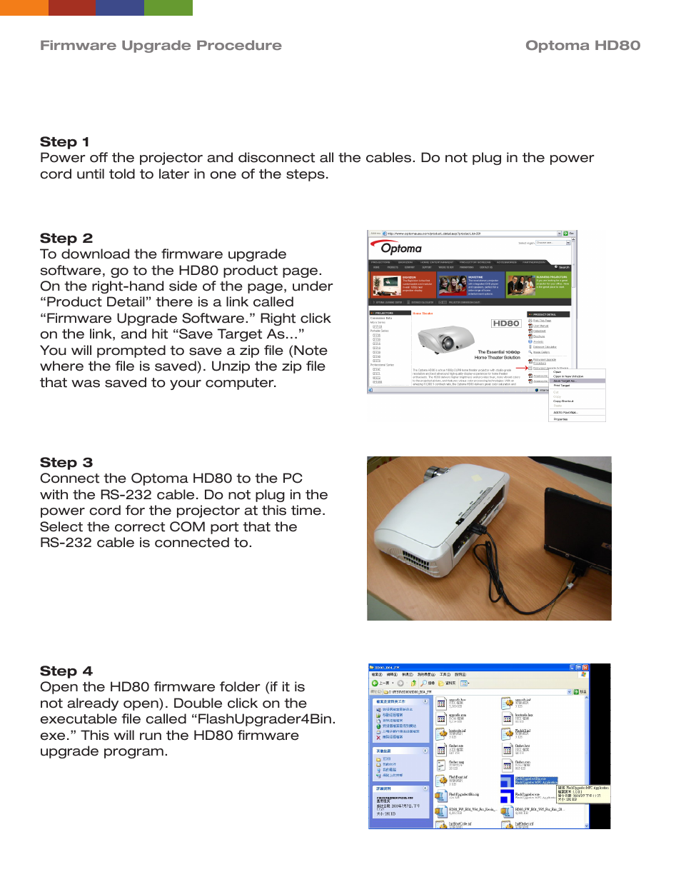 Optoma HD80 User Manual | Page 2 / 4