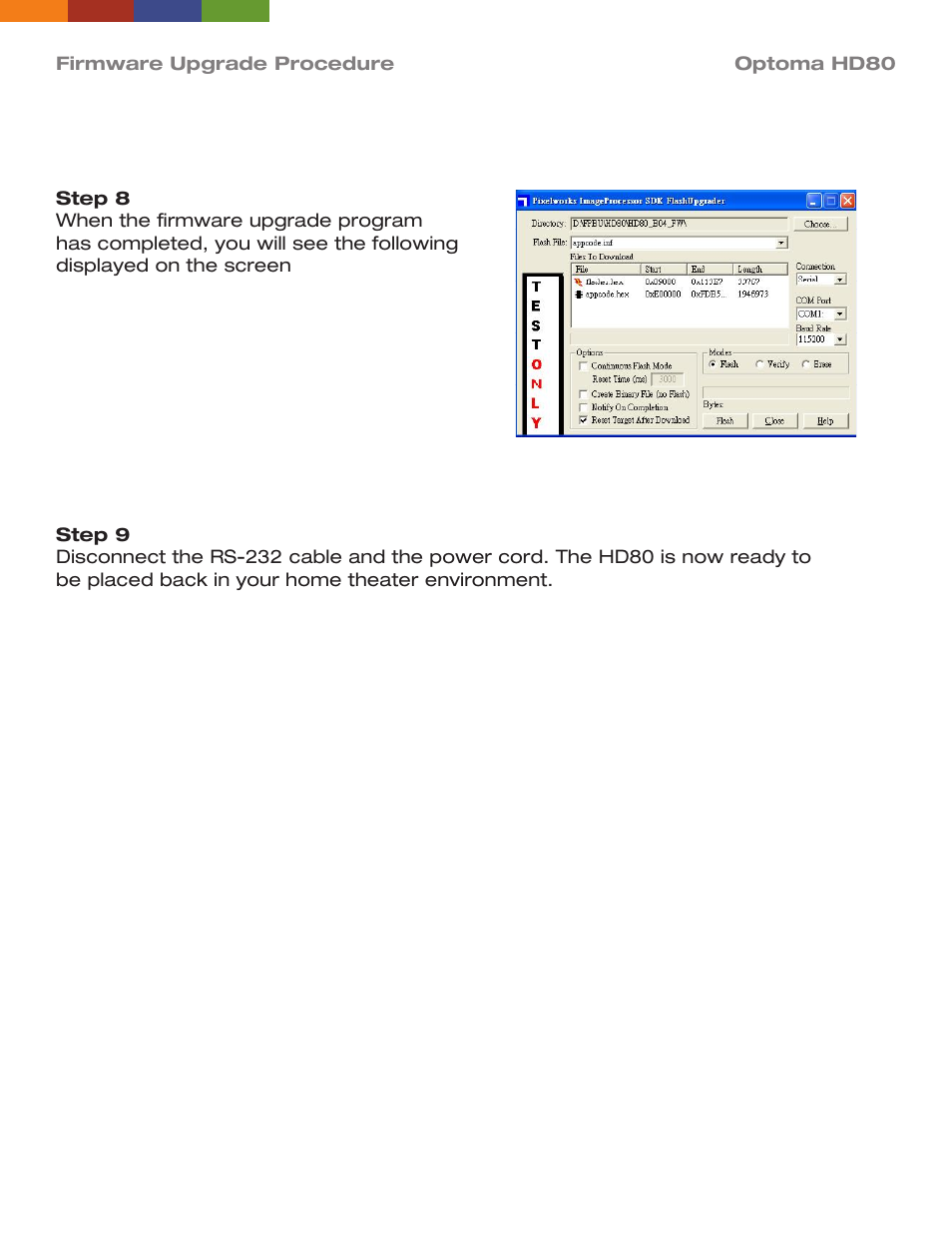 Optoma HD80 User Manual | Page 4 / 4