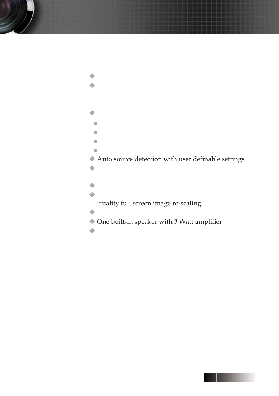 Introduction, Product features | Optoma Optoma TXR774 User Manual | Page 7 / 68