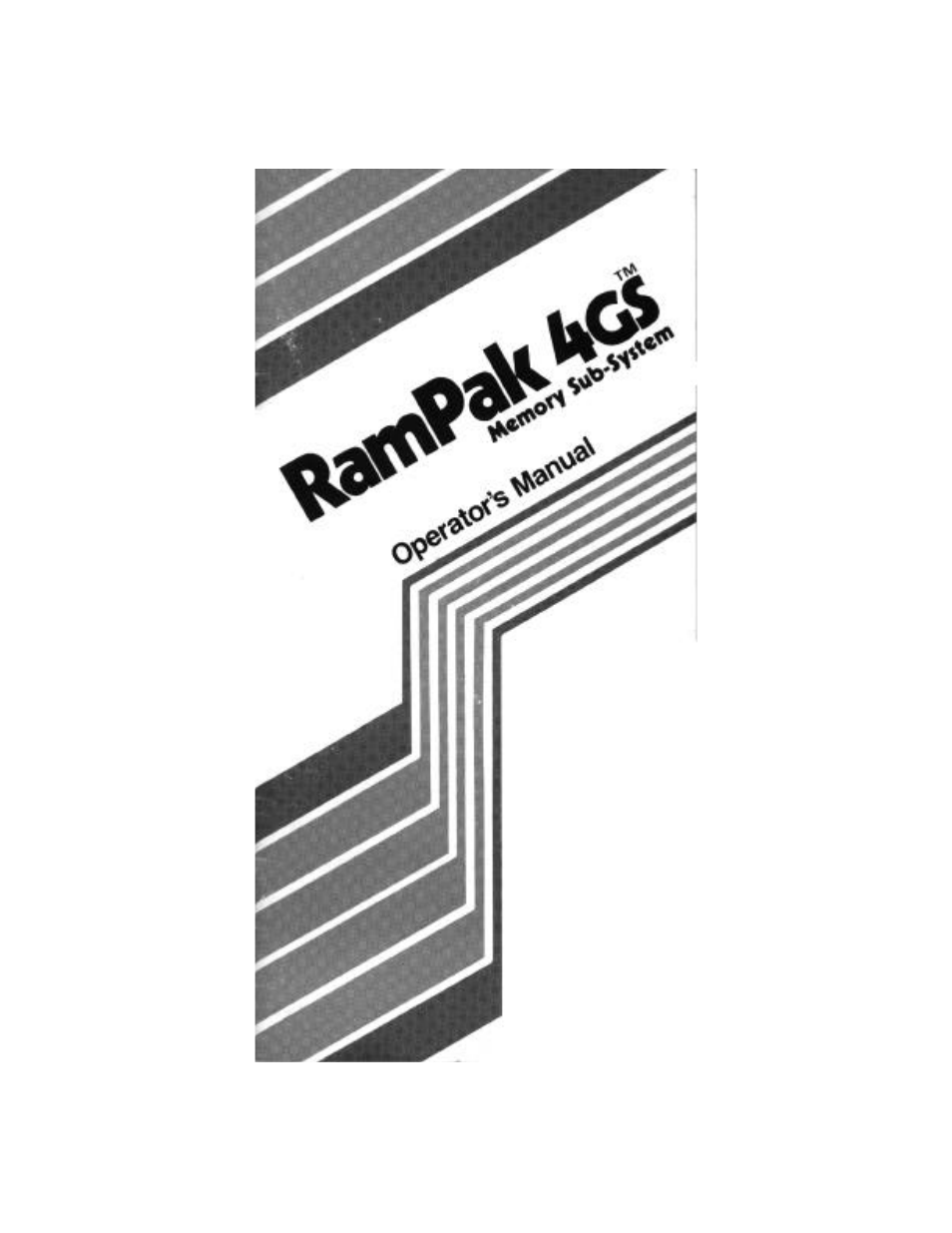 Orange Micro RAMPAK 4GS User Manual | 25 pages