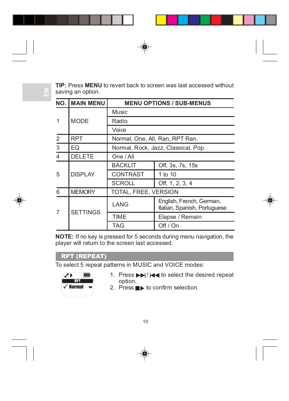 Oregon MP 210 User Manual | Page 13 / 24