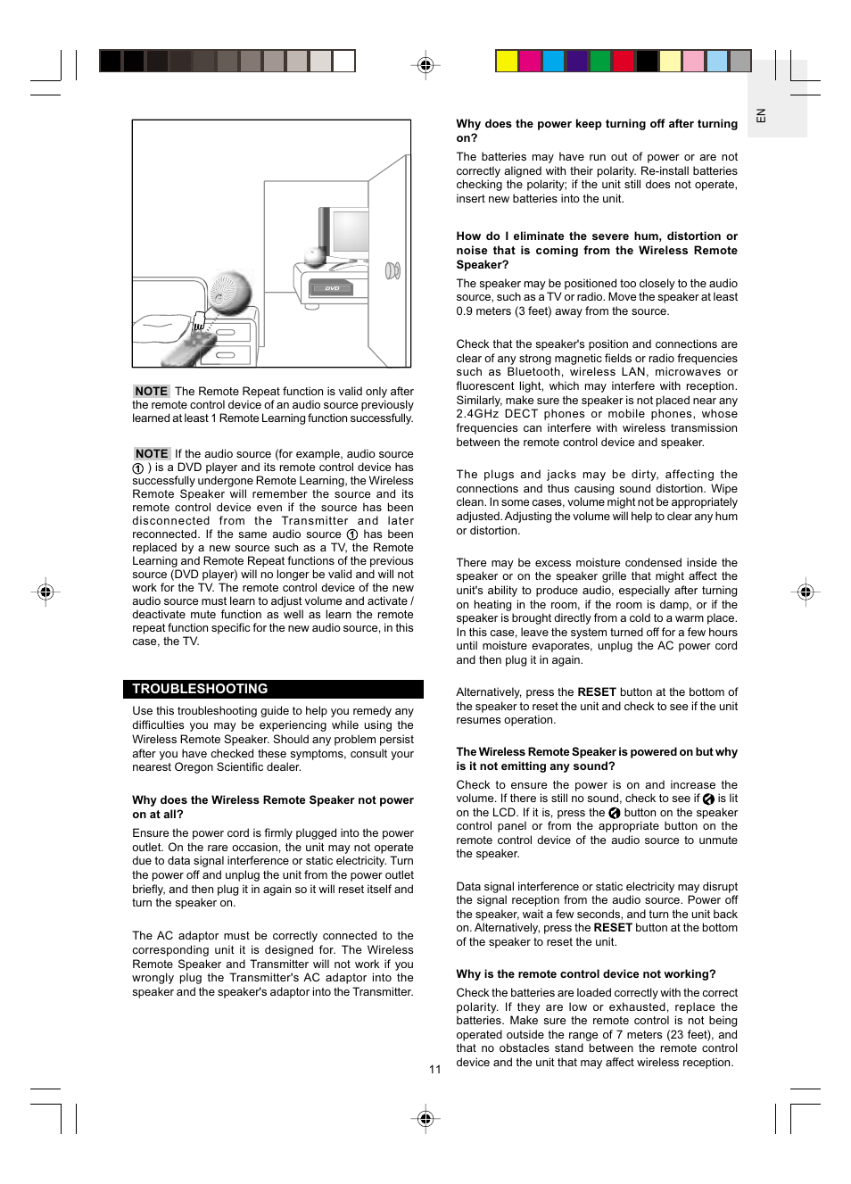 Oregon WRS368 User Manual | Page 12 / 14