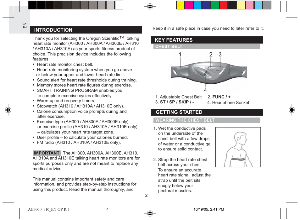 Oregon AH300A User Manual | Page 4 / 19