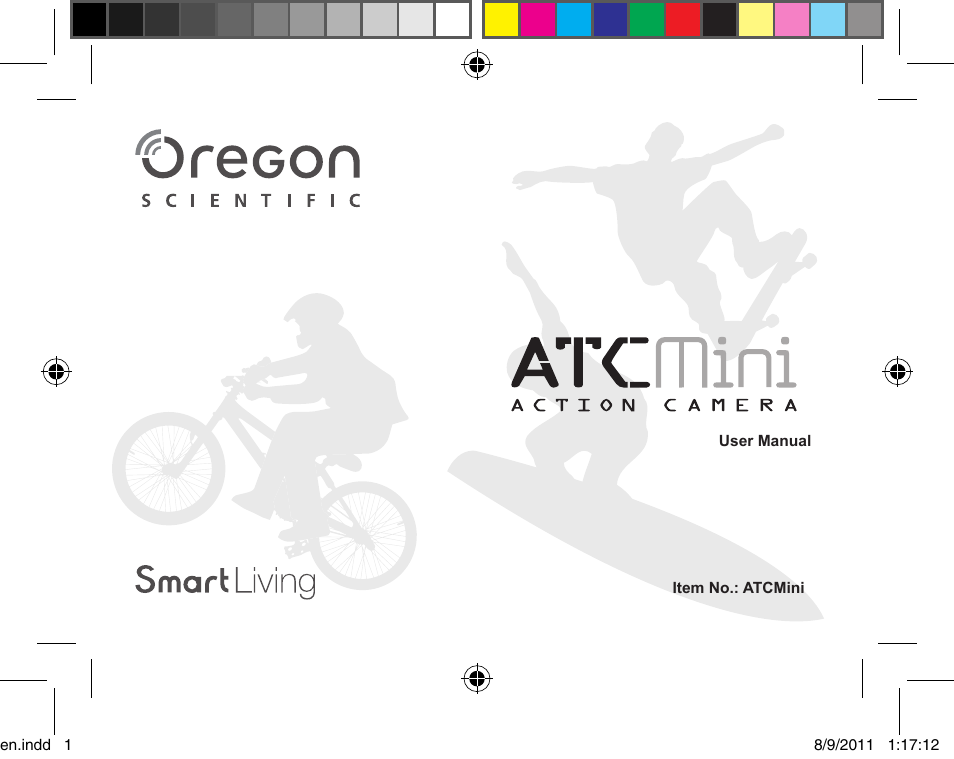 Oregon ATC Mini Action Camera ATCmini User Manual | 28 pages