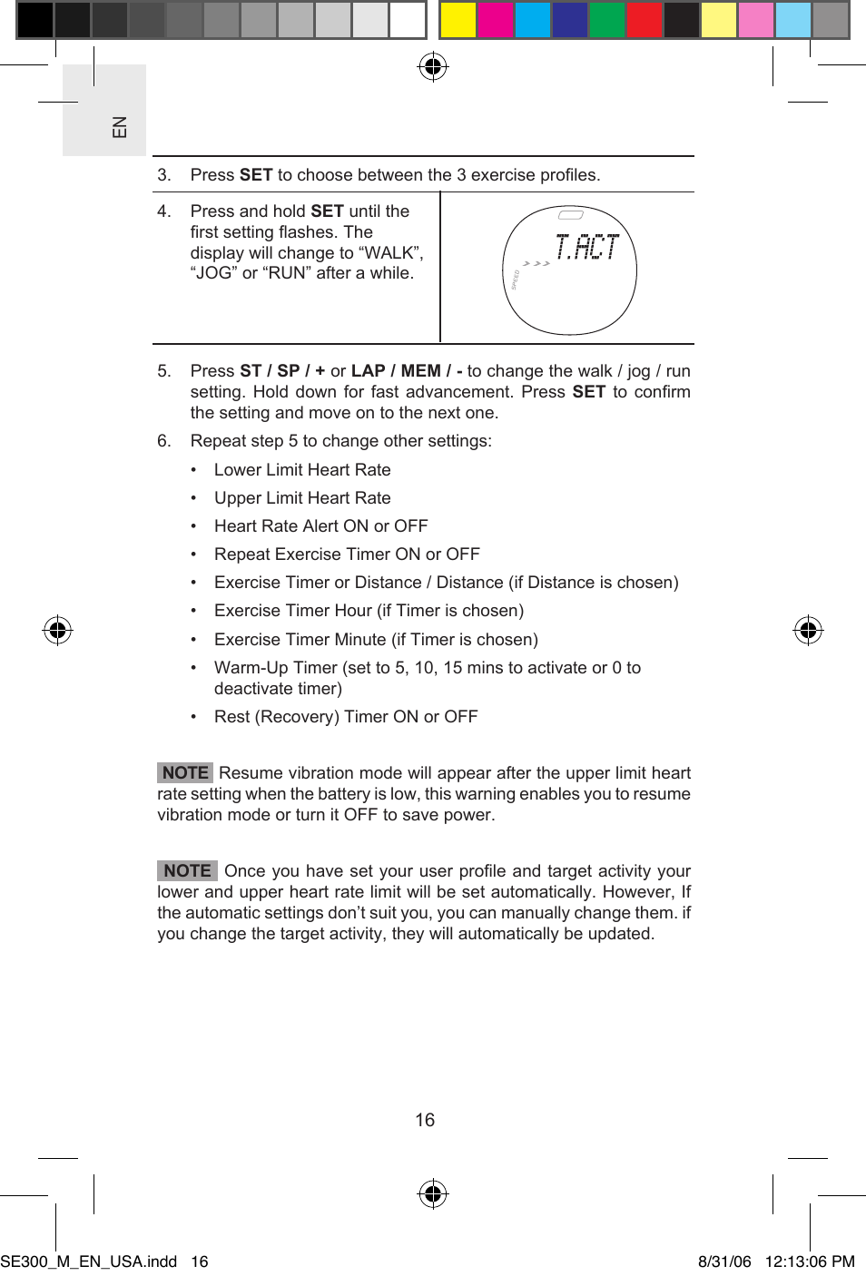 Oregon SE300 User Manual | Page 16 / 36