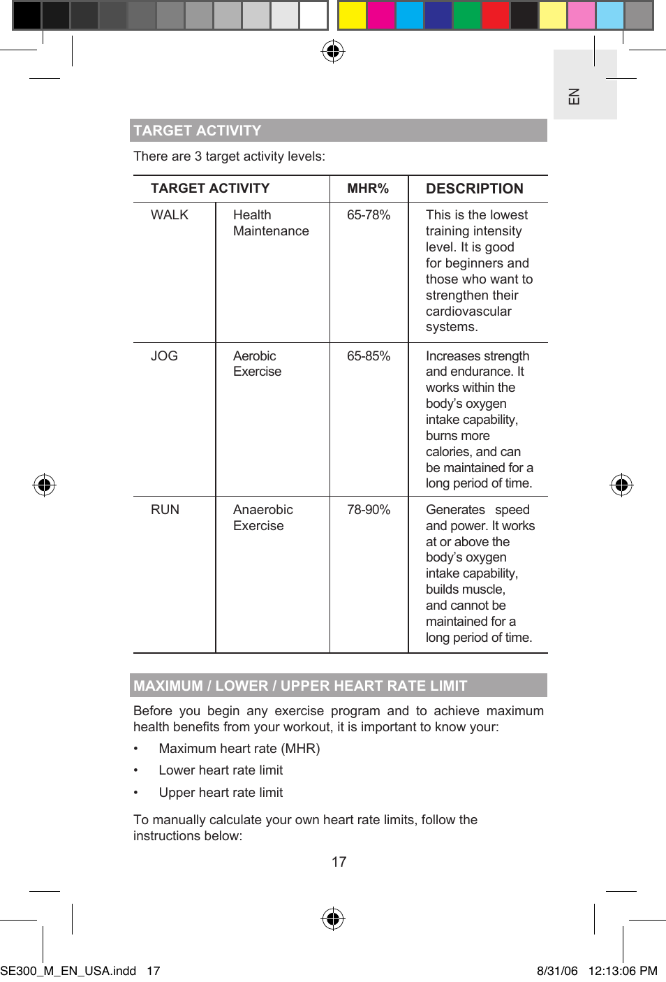 Oregon SE300 User Manual | Page 17 / 36