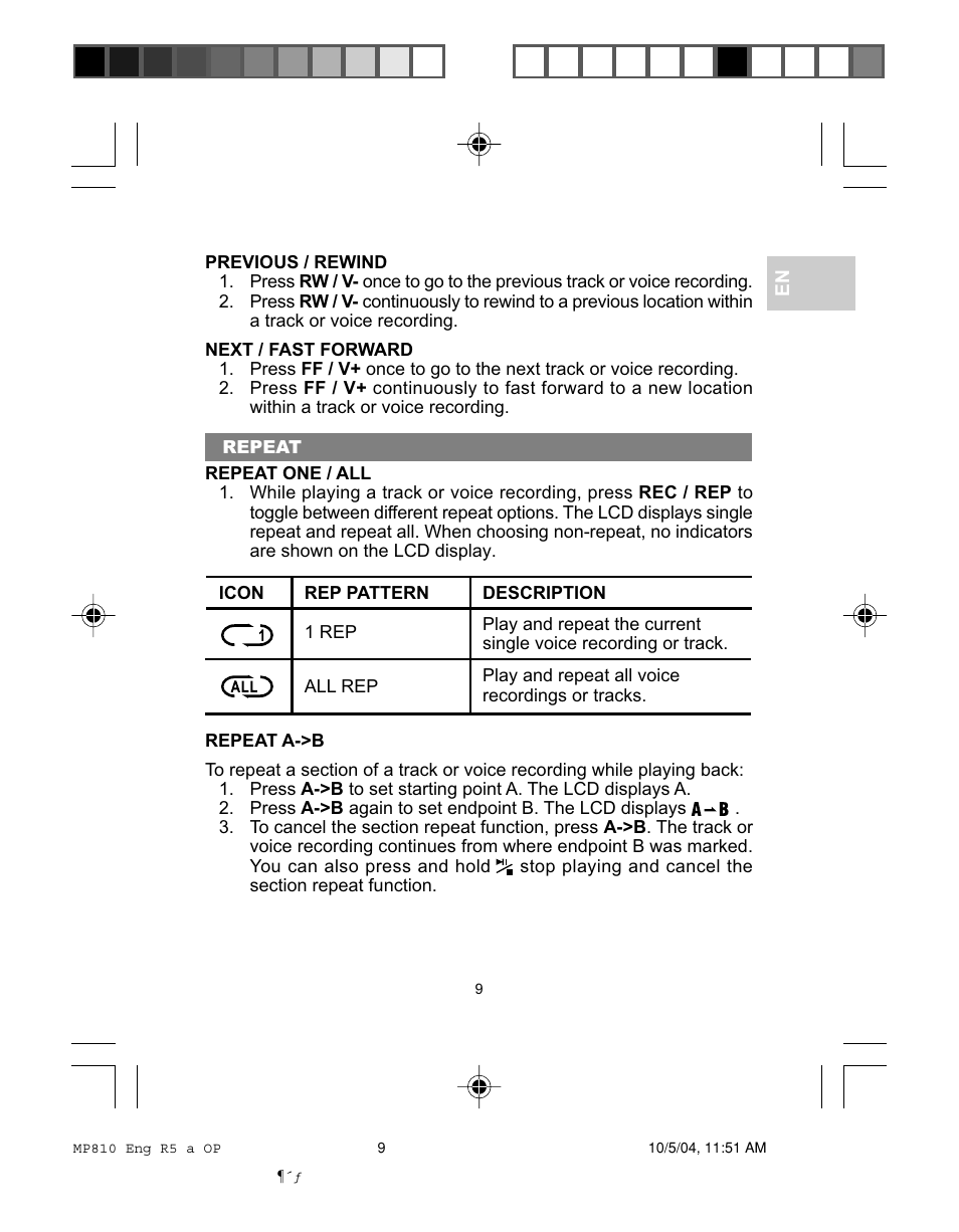 Oregon MP810 User Manual | Page 12 / 22