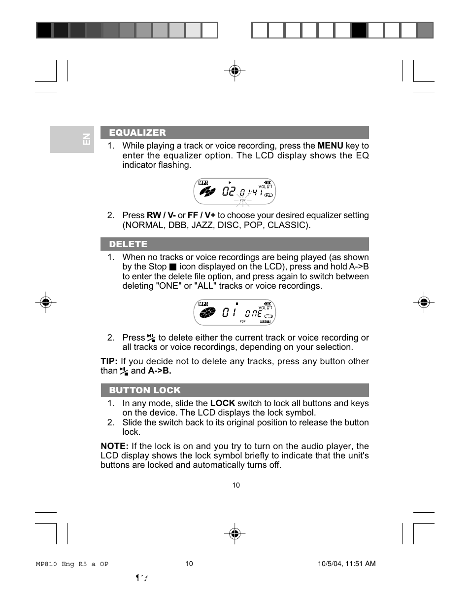 Oregon MP810 User Manual | Page 13 / 22