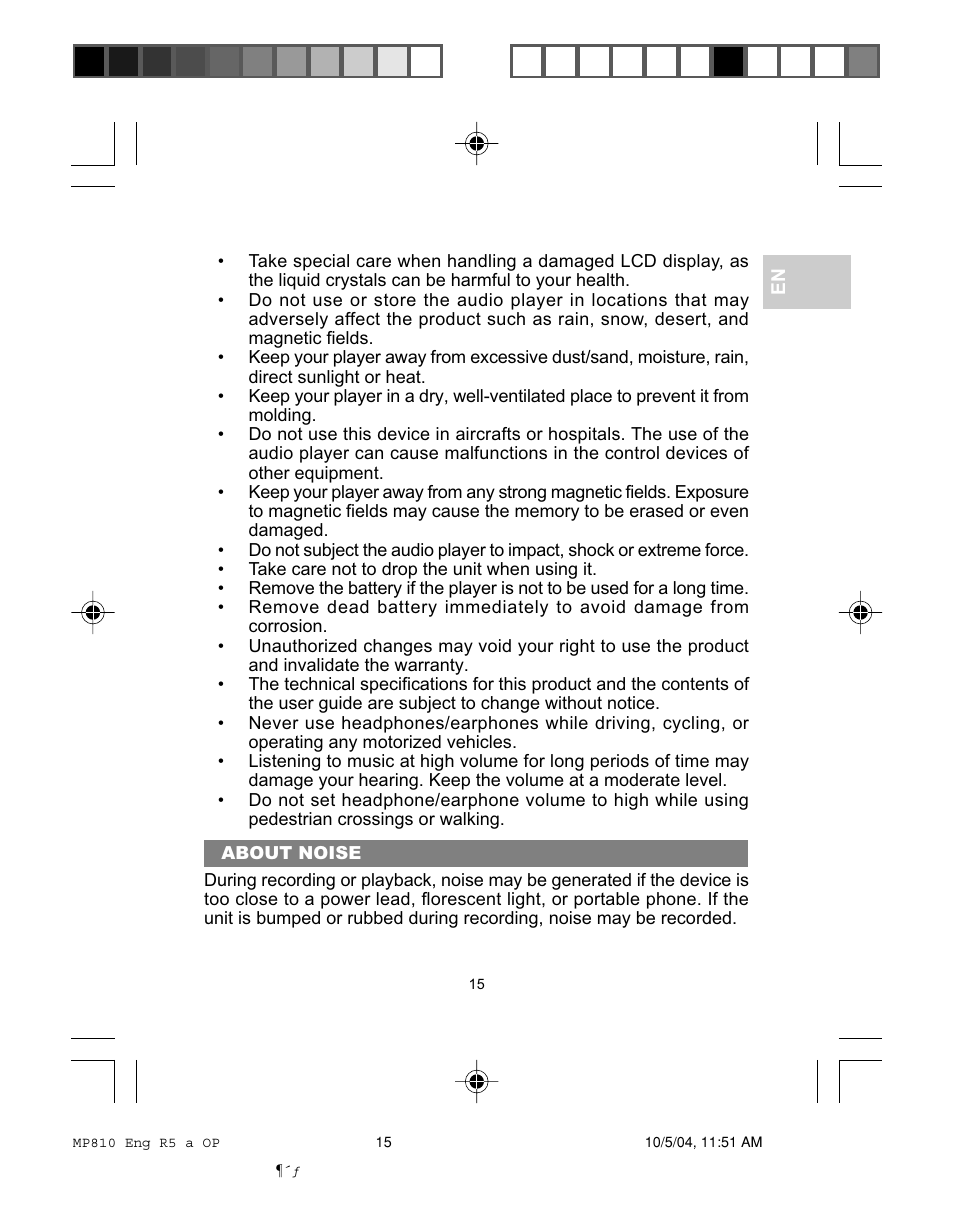 Oregon MP810 User Manual | Page 18 / 22