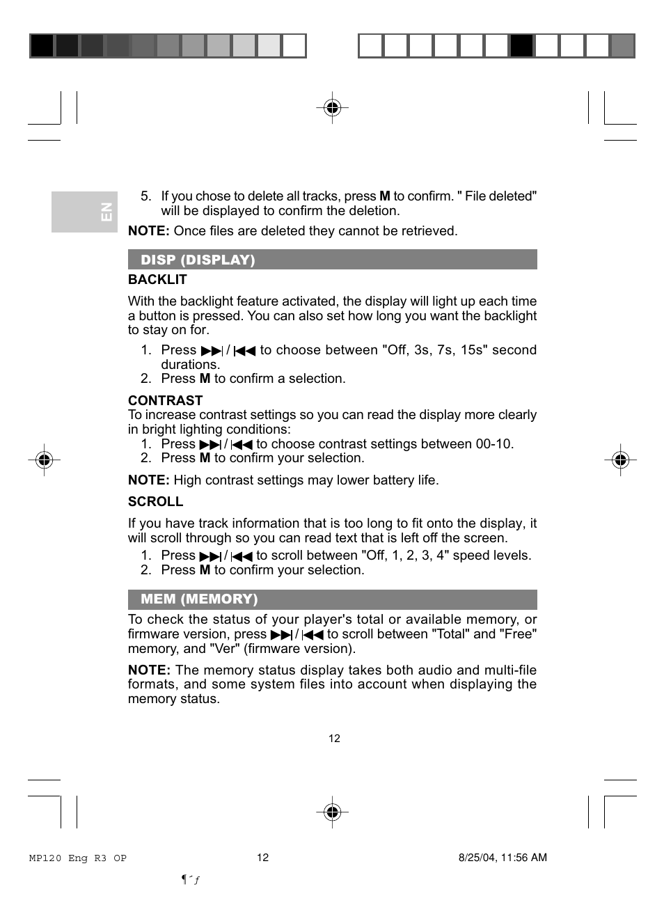 Oregon MP 120 User Manual | Page 15 / 24