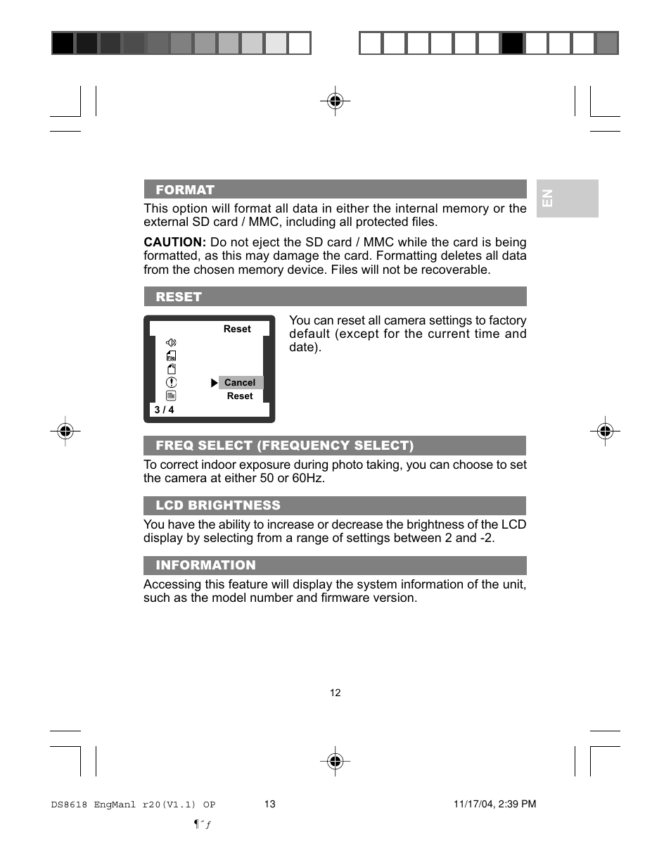 Oregon DS8618 User Manual | Page 16 / 47
