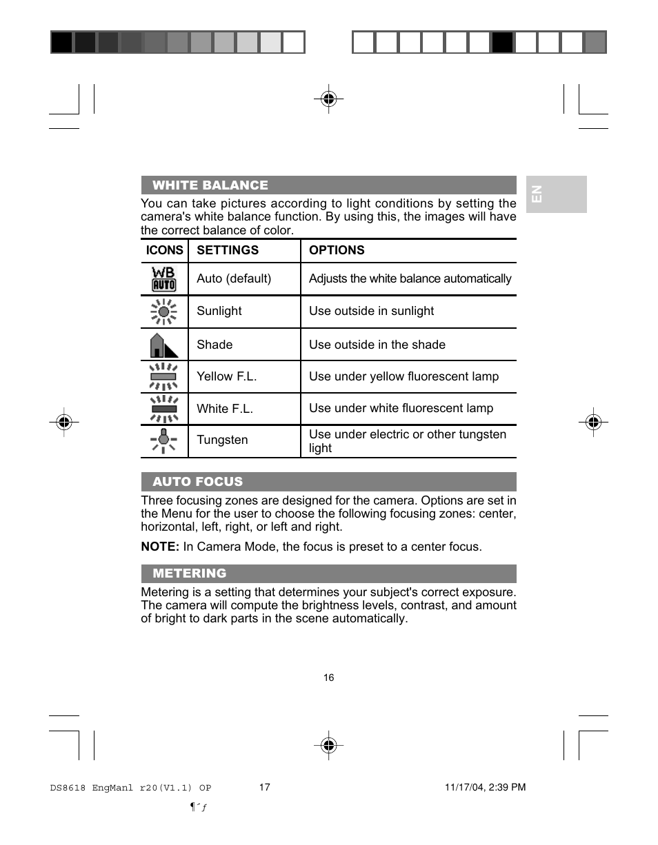 Oregon DS8618 User Manual | Page 20 / 47