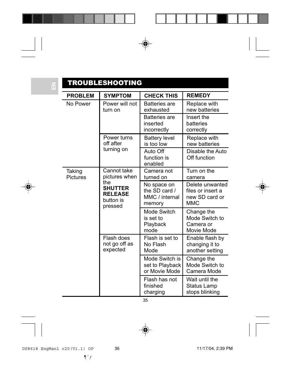 Oregon DS8618 User Manual | Page 39 / 47