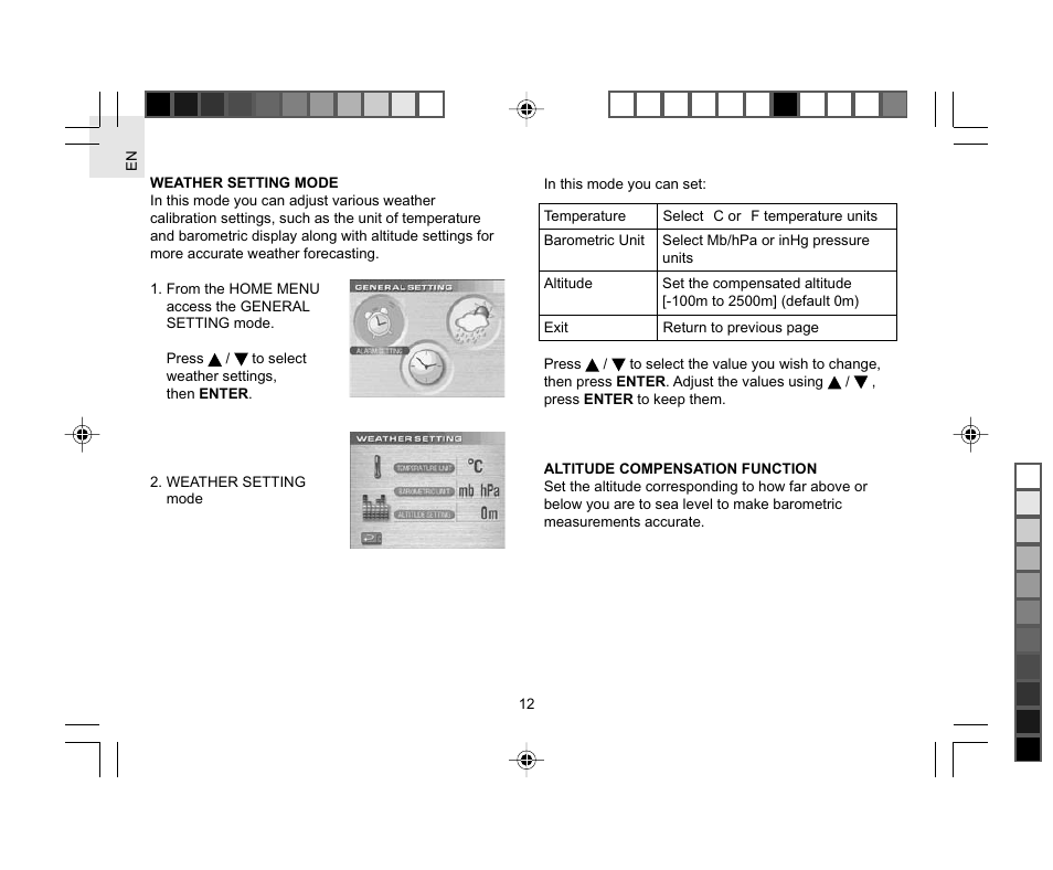 Oregon AWS888 User Manual | Page 12 / 21