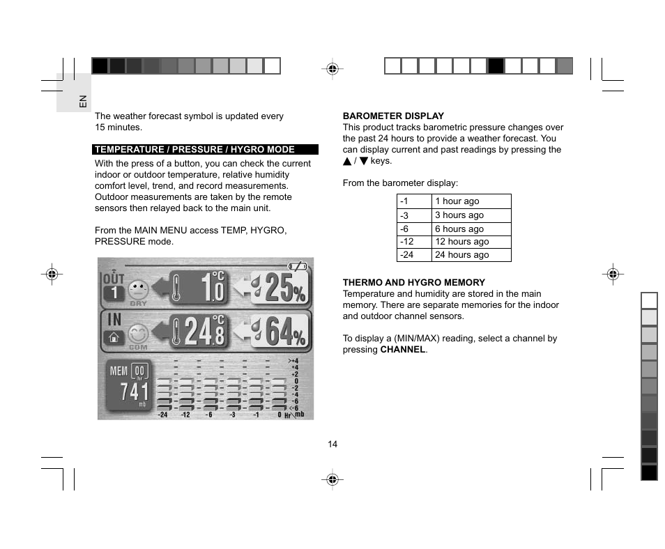 Oregon AWS888 User Manual | Page 14 / 21