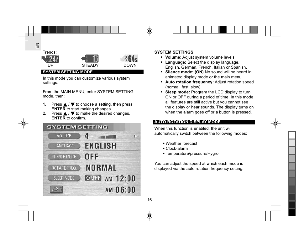 Oregon AWS888 User Manual | Page 16 / 21