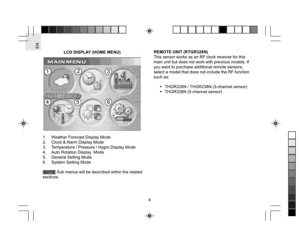 Oregon AWS888 User Manual | Page 4 / 21