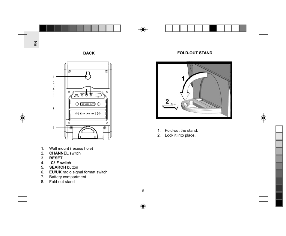 Oregon AWS888 User Manual | Page 6 / 21