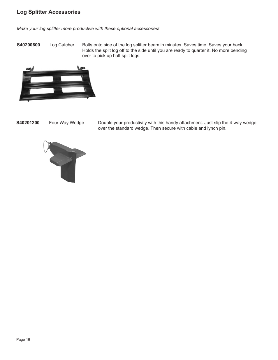 Oregon Vertical/Horizontal 22 Ton Log Splitter S402022H0/S402022K0 User Manual | Page 18 / 20