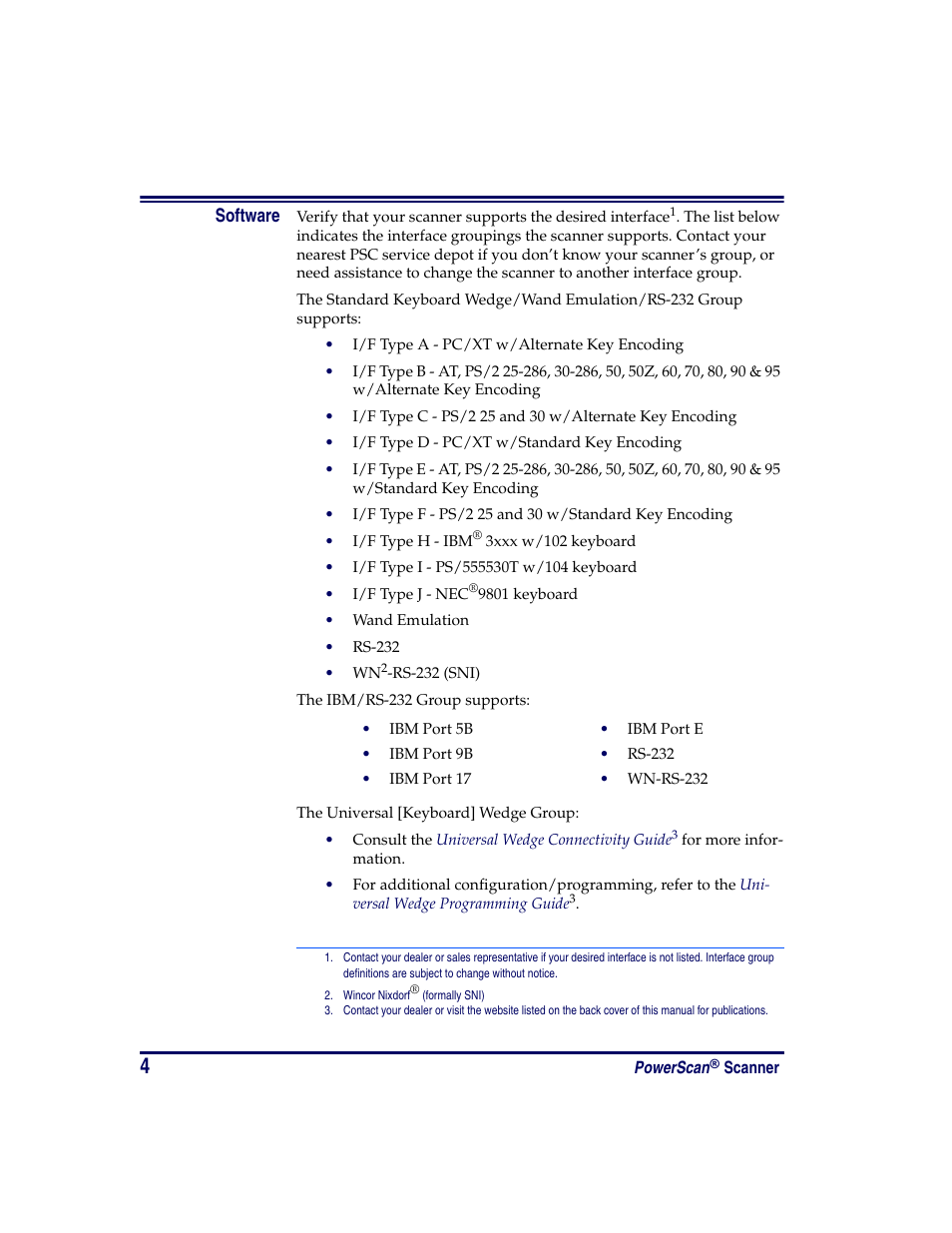 Software | Oregon PowerScan Handheld Laser Scanner User Manual | Page 10 / 156