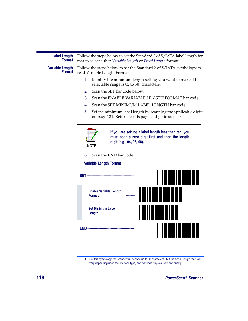 Oregon PowerScan Handheld Laser Scanner User Manual | Page 124 / 156