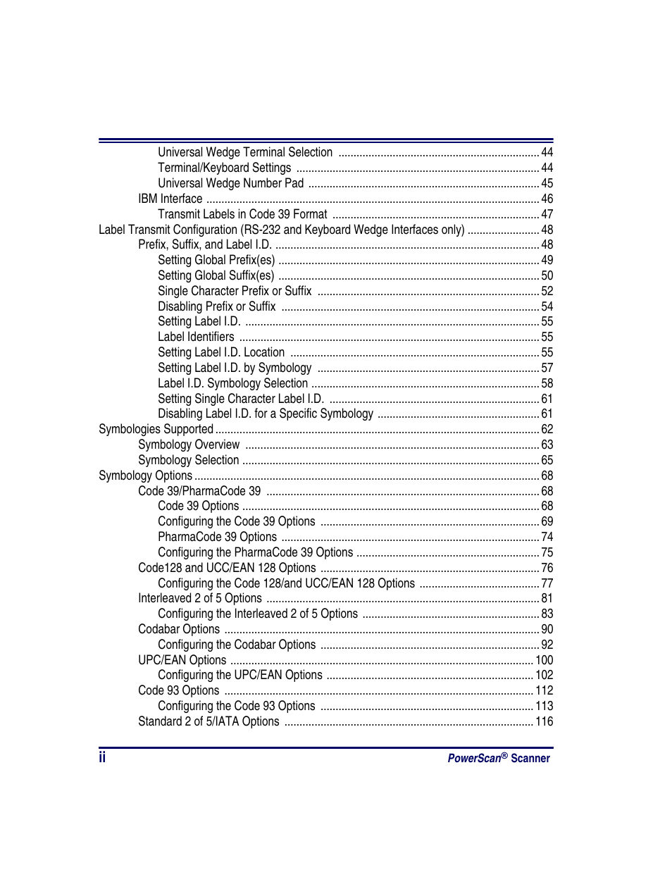Oregon PowerScan Handheld Laser Scanner User Manual | Page 4 / 156