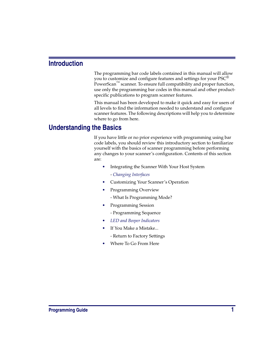 Introduction, Understanding the basics, Introduction understanding the basics | Oregon PowerScan Handheld Laser Scanner User Manual | Page 7 / 156