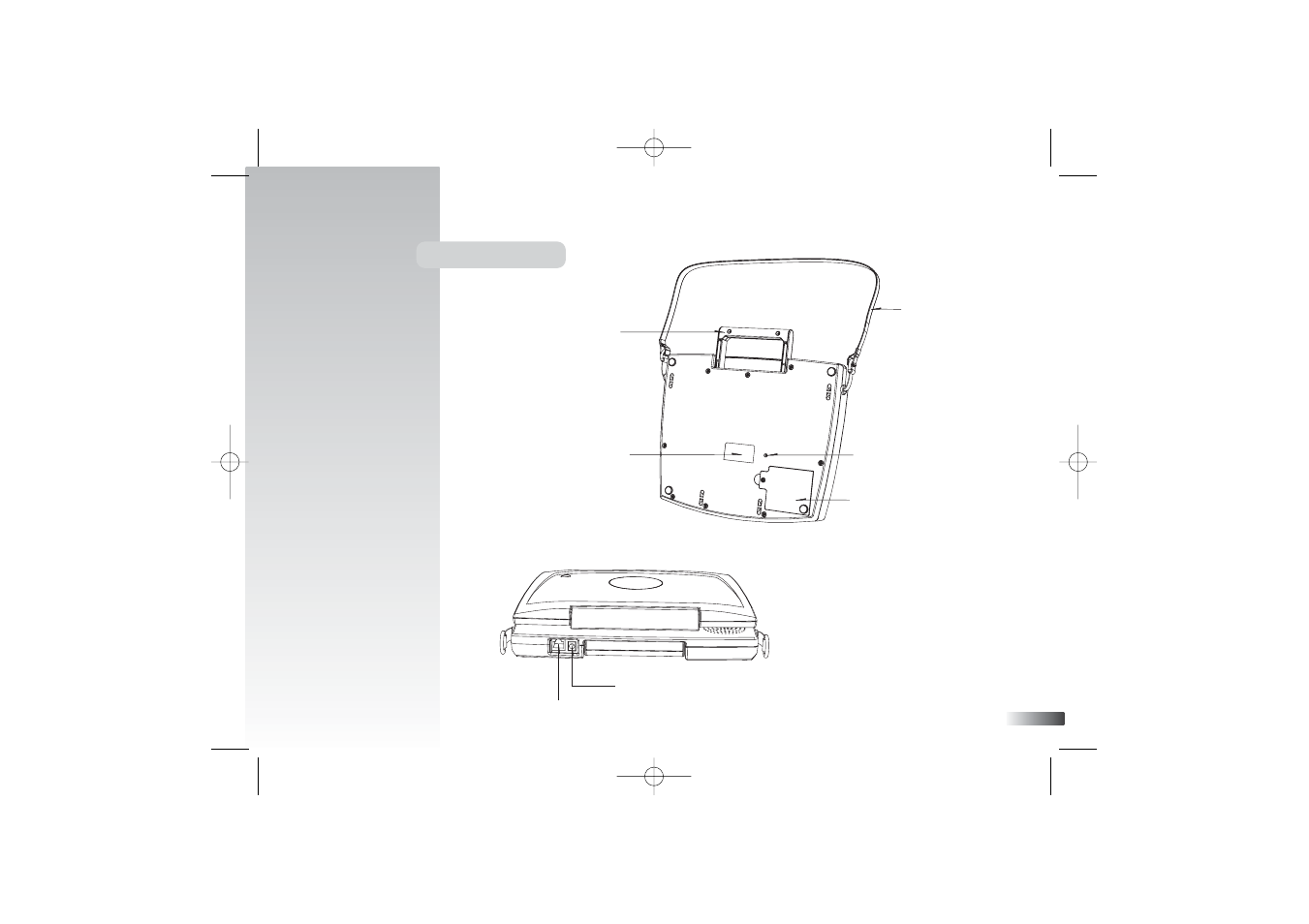 Exterior features | Oregon Ferrari Laptop User Manual | Page 6 / 25