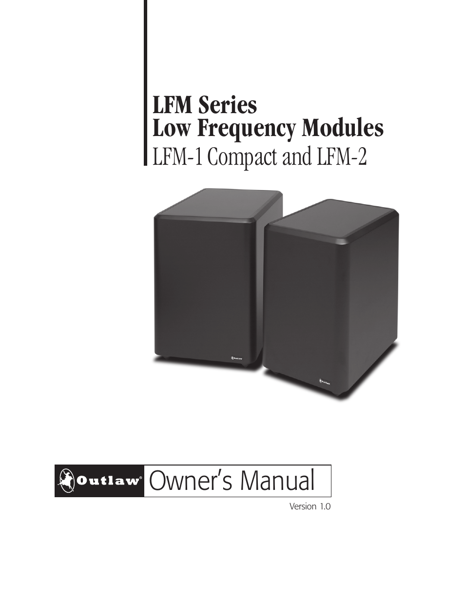 Outlaw Audio LFM-2 User Manual | 12 pages