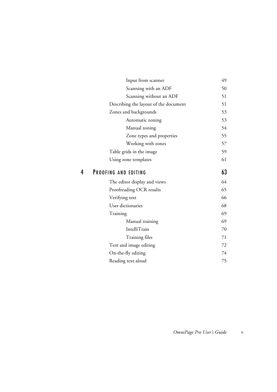 OmniWare Pro 12 ScanSoft User Manual | Page 5 / 100