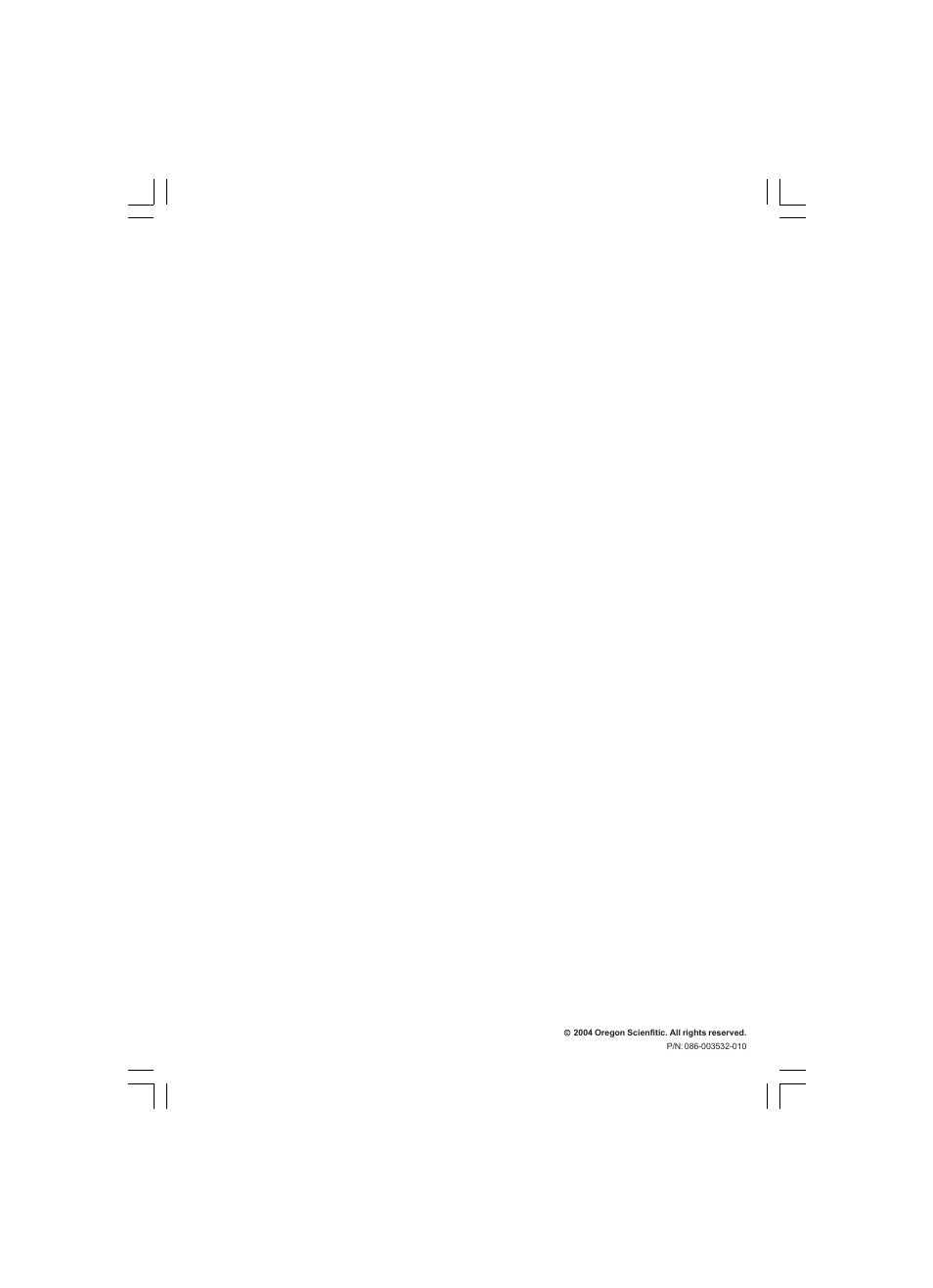 Oregon Scientific JUMBO RF WALL CLOCK WITH NIGHT SENSOR NR868 User Manual | Page 13 / 13